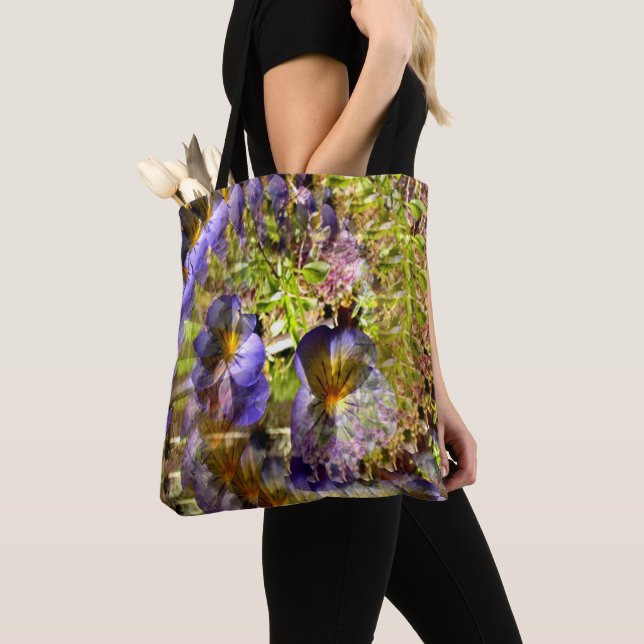 Tote Bag Joli Petunias...... (De près)
