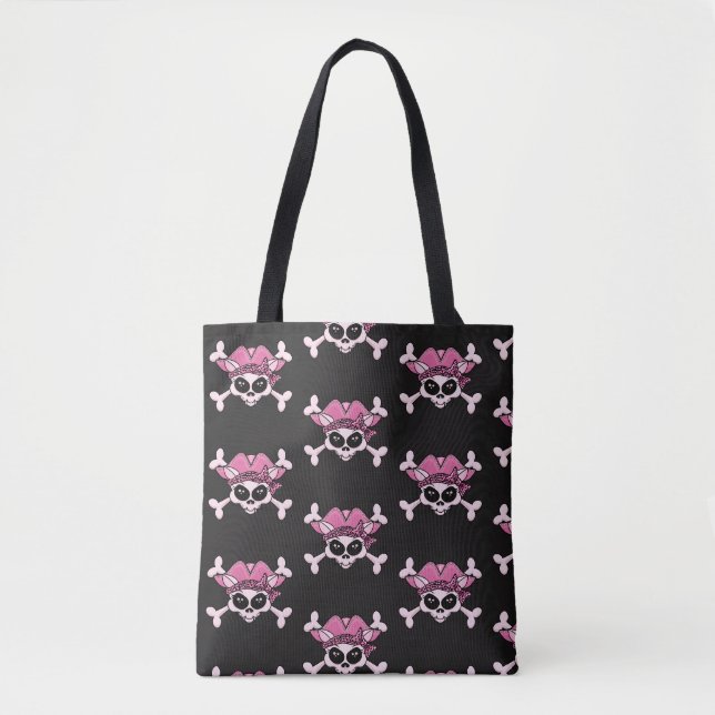 Tote Bag Joli Pirate Kitty (Devant)