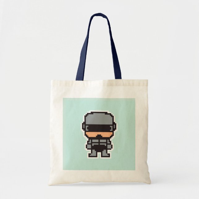 Tote Bag Joli robotCop pixélisé  (Devant)