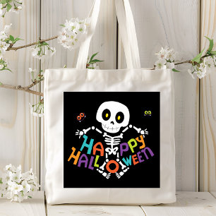 Tote Bag Joli squelette d'Halloween