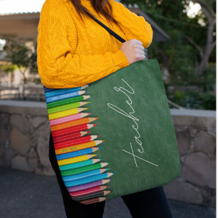 Tote Bag Joli tableau noir de professeur personnalisé