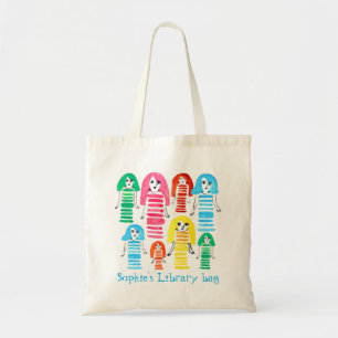Tote Bag Jolie aquarelle filles fun funky