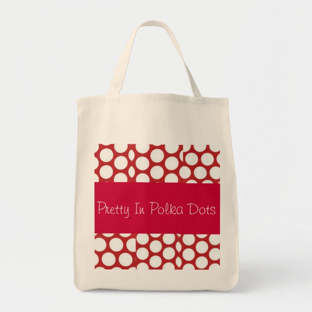 Tote Bag Jolie Collection Pois (Devant)