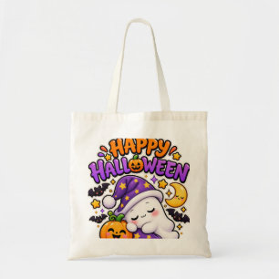 Tote Bag Jolie famille de fantômes d'Halloween