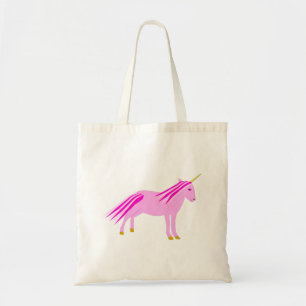 Tote Bag Jolie fille rose bébé licorne