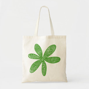 Tote Bag Jolie fleur - Avocado Green