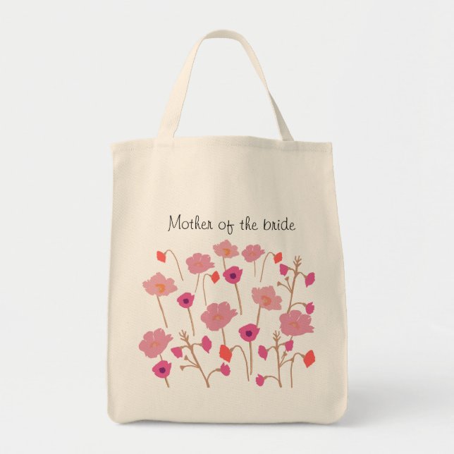 Tote Bag Jolie Fleur Mère de la Mariée (Devant)
