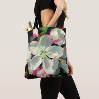 Tote Bag Jolie floraison de fleurs de printemps de pomme gr