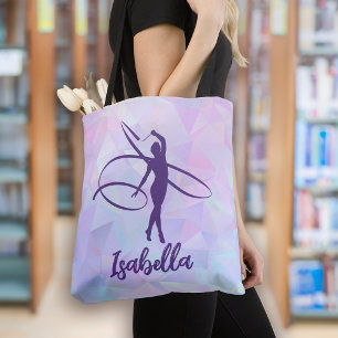 Tote Bag Jolie gymnastique rose