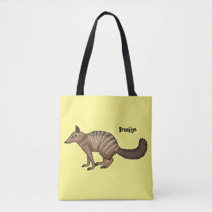 Tote Bag Jolie illustration de dessin animé numbat heureux