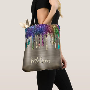 Tote Bag Jolie Parties scintillant métallique moderne Drive