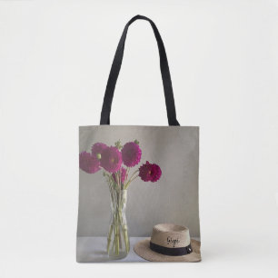 Tote Bag Jolie Photo Dahlia Originale Pour Gigi