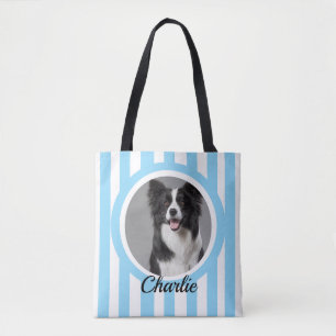 Tote Bag Jolie photo et nom de animal de compagnie personna