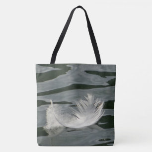 Tote Bag Jolie plume blanche