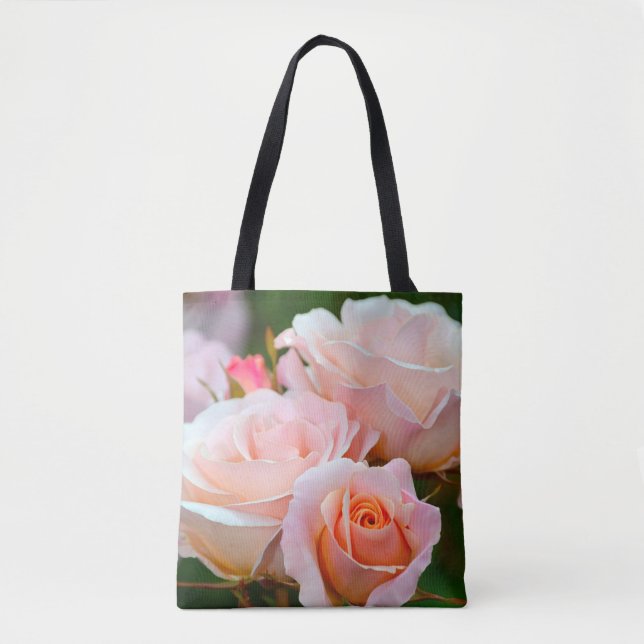 Tote Bag Jolie roses roses roses (Devant)