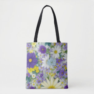 Tote Bag Jolies Fleurs de Cottage