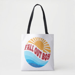 Tote Bag Jolies Fleurs de Nom Tombent Fièrement Styles Clas