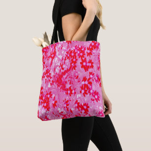 Tote Bag Jolies Fleurs Rouges