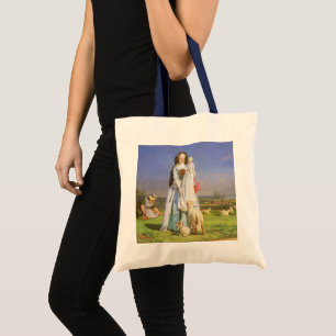 Tote Bag Jolis agneaux bêlants par Ford Madox Brown