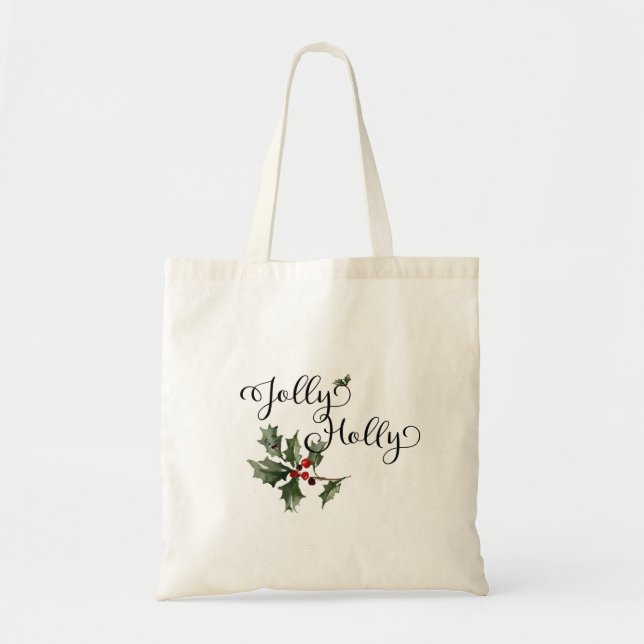 Tote Bag Jolly Holly (Devant)