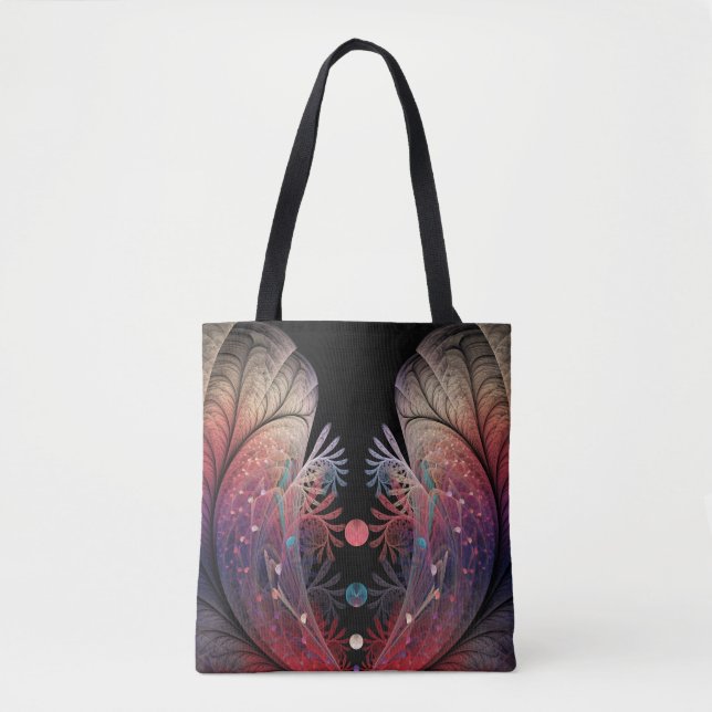 Tote Bag Jonglage Abstrait Art moderne Imaginaire fractal (Devant)