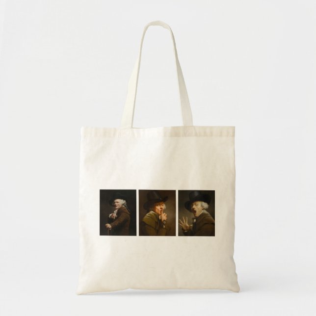 Tote Bag Joseph Ducreux Collage (Devant)