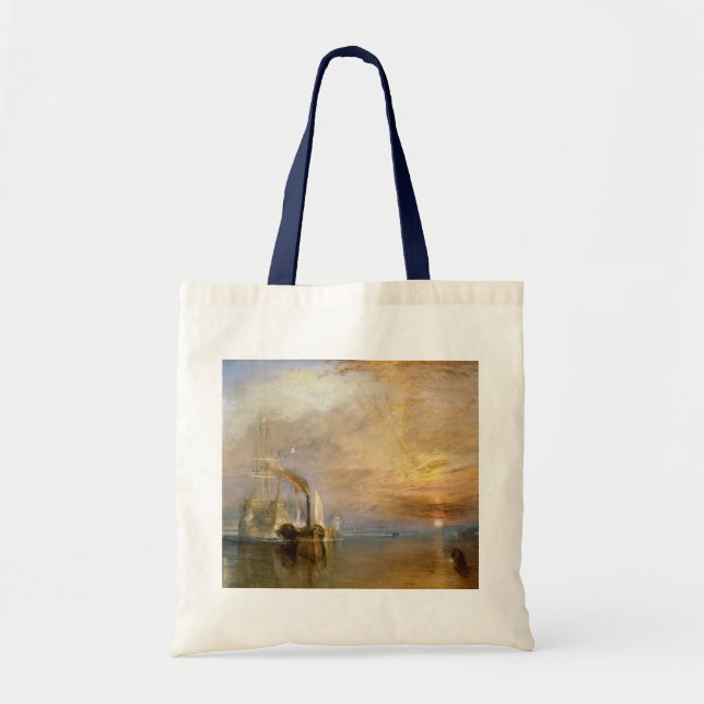Tote Bag Joseph Mallord William Turner | le Temer de combat (Devant)