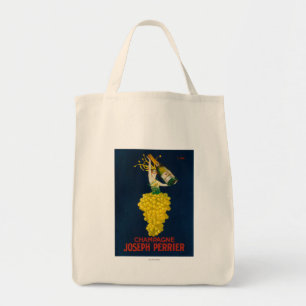 Tote Bag Joseph Perrier Champagne Poster promotionnel