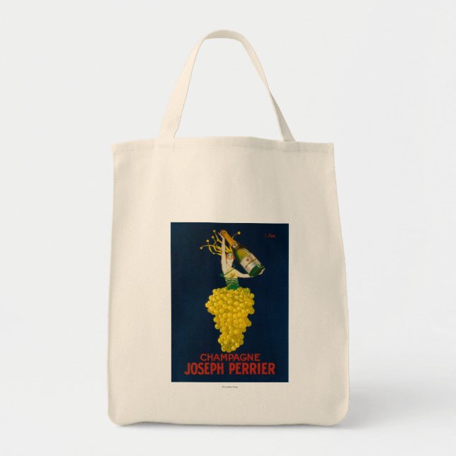 Tote Bag Joseph Perrier Champagne Poster promotionnel (Devant)