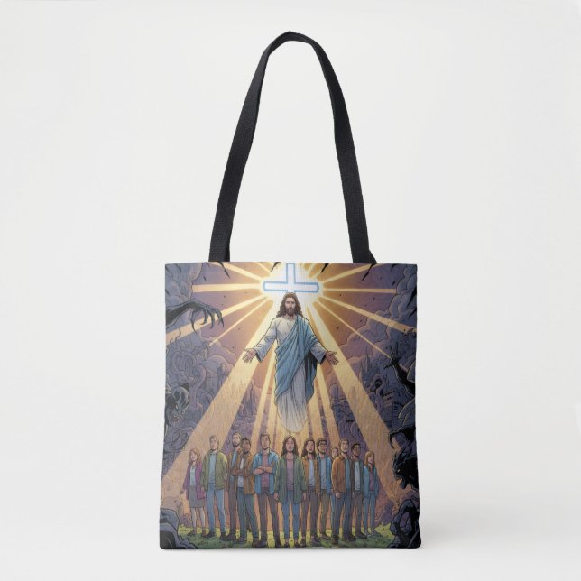 Tote Bag Josué 1:9 (Devant)