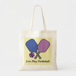 Tote Bag Joue au Pickleball