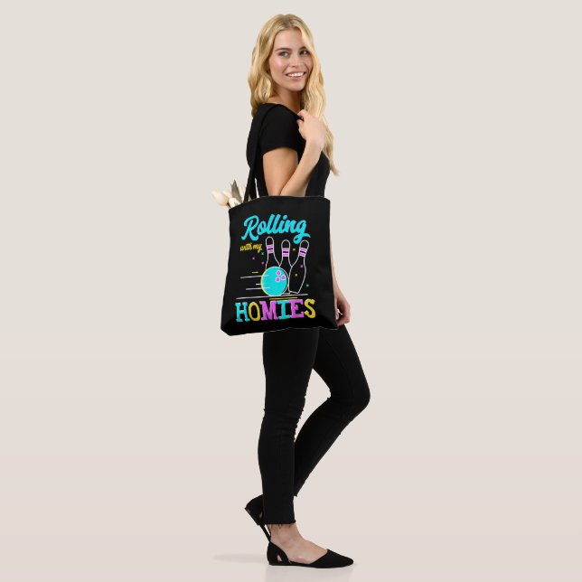 Tote Bag Jouer aux boules avec mes potes (Sur le modèle)