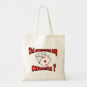 Tote Bag Jouer aux cartes Canasta