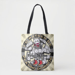 Tote Bag Jouer aux dominos 