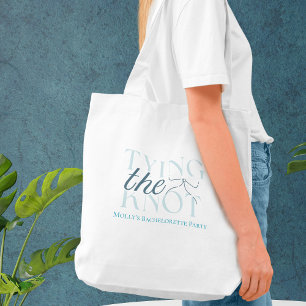 Tote Bag Jouer le noeud - Elégant minimaliste design Mariag