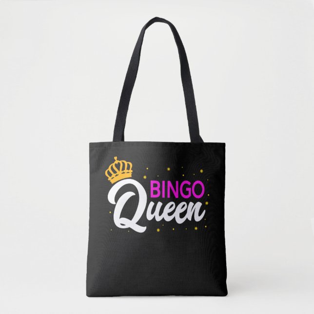 Tote Bag Joueur de bingo Grand-mère Épouse Bingo Jeu (Devant)