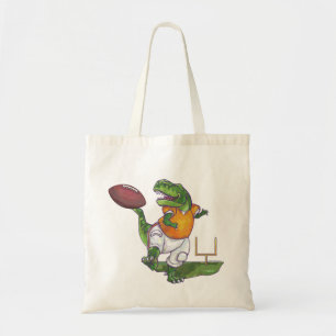 Tote Bag Joueur de football de Dino