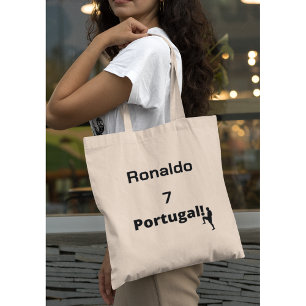 Tote Bag Joueur de football portugais personnalisable