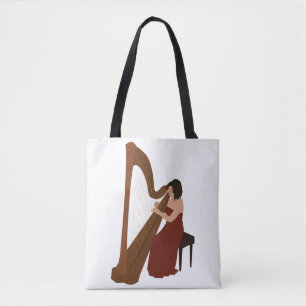 Tote Bag Joueur de harpe
