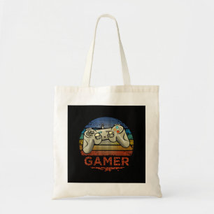 Tote Bag Joueur de jeu vidéo rétro pour garçons filles adol