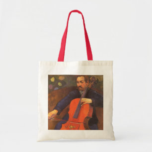 Tote Bag Joueur Schneklud Portrait par Paul Gauguin