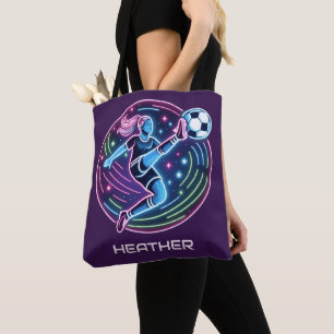Tote Bag Joueuse de football