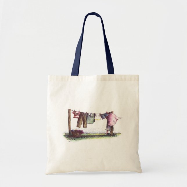 TOTE BAG JOUR DE BLANCHISSERIE (Devant)