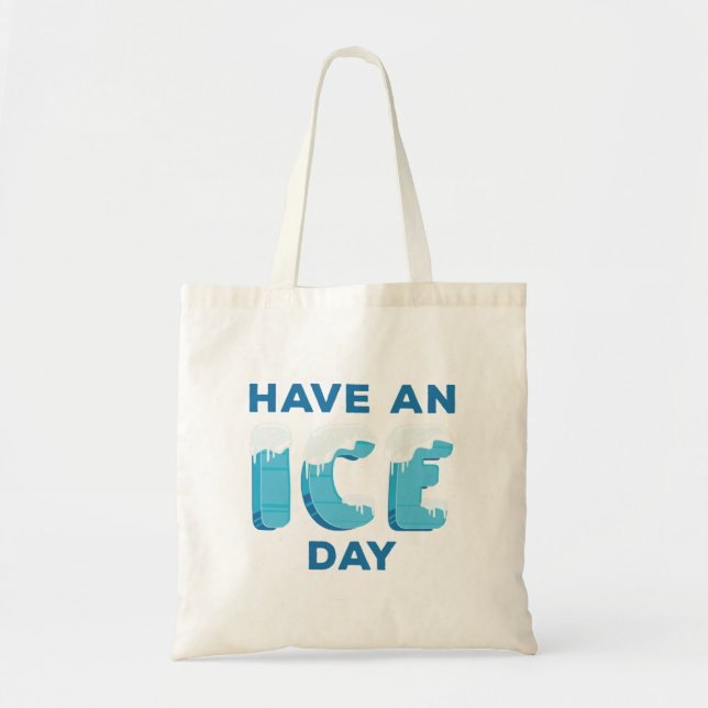 Tote Bag Jour De Glace (Devant)