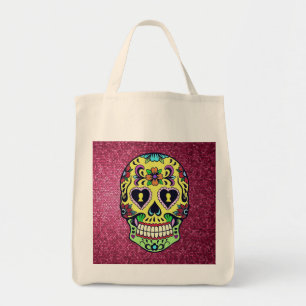 Tote Bag Jour de la mort crâne de sucre Fourre-tout