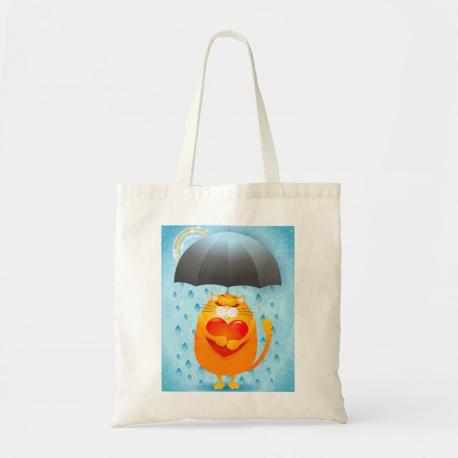 Tote Bag Jour de la pluie (Devant)
