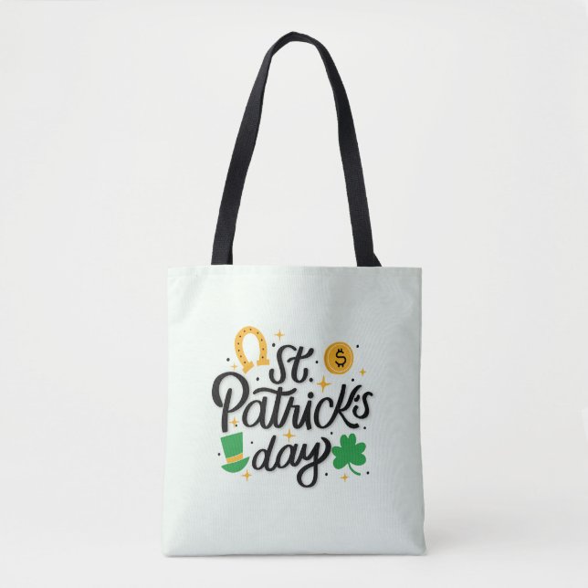 Tote Bag Jour de la Saint Patrick (Devant)