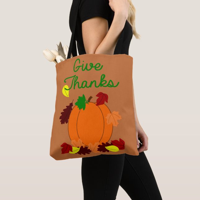 Tote Bag Jour de l'Action de grâce (De près)
