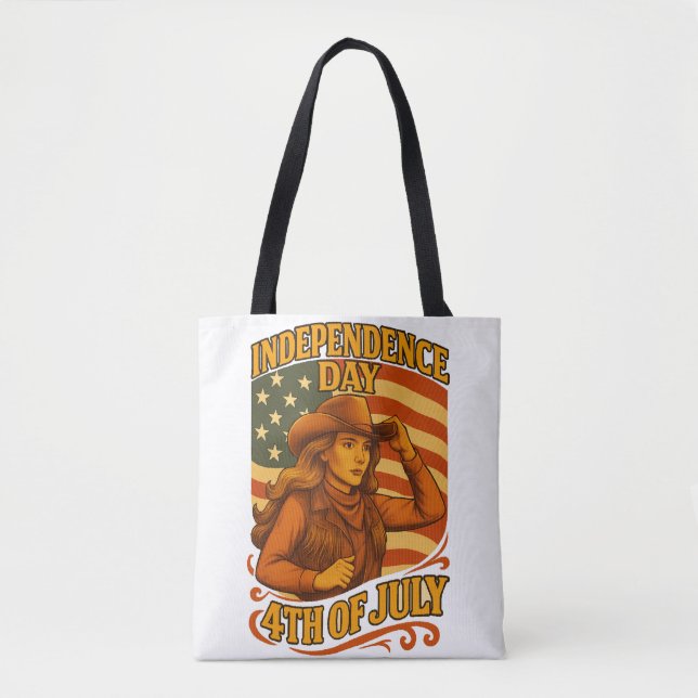 Tote Bag Jour de l'indépendance (Devant)