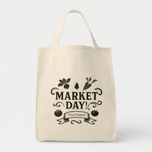 Tote Bag Jour de marché personnalisé !